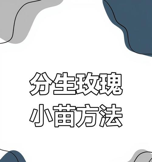 如何快速去除玫瑰花的枝条？