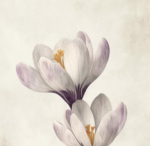 白色番红花的花语代表什么？