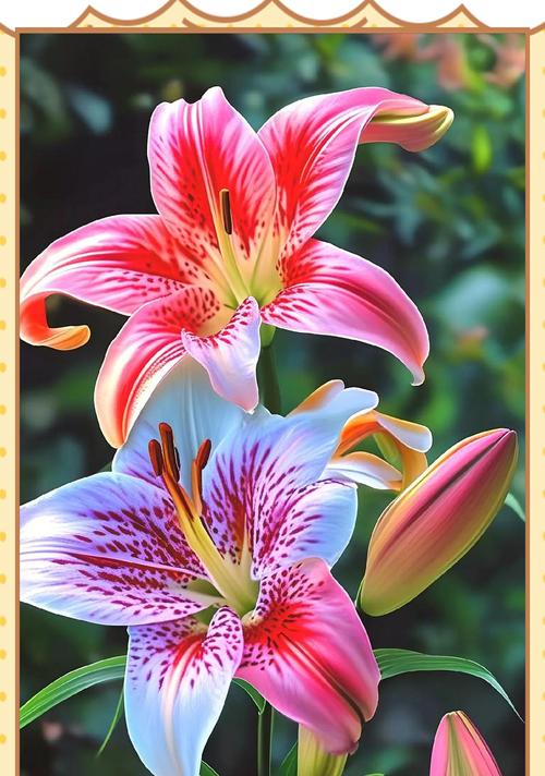 百合花数量不同花语有何区别？