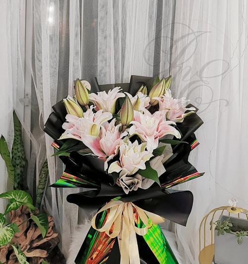 百合花束的花语有何意义？